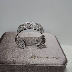 Kendra Scott Candice Cuff Bracelet Silver-Tone